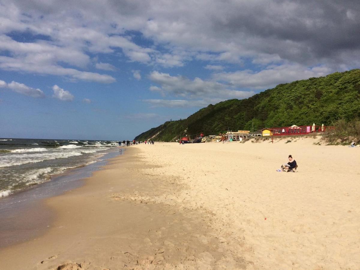Holiday Home Slavia New 408 Z Sypialnia I Balkonem Przy Plazy Мендзиздроє Екстер'єр фото