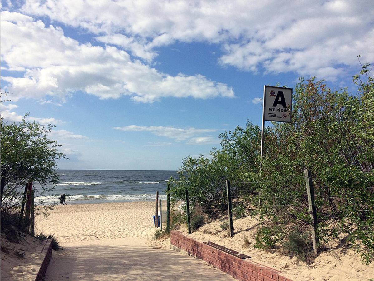 Holiday Home Slavia New 408 Z Sypialnia I Balkonem Przy Plazy Мендзиздроє Екстер'єр фото