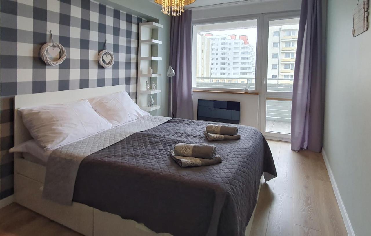 Holiday Home Slavia New 408 Z Sypialnia I Balkonem Przy Plazy Мендзиздроє Екстер'єр фото