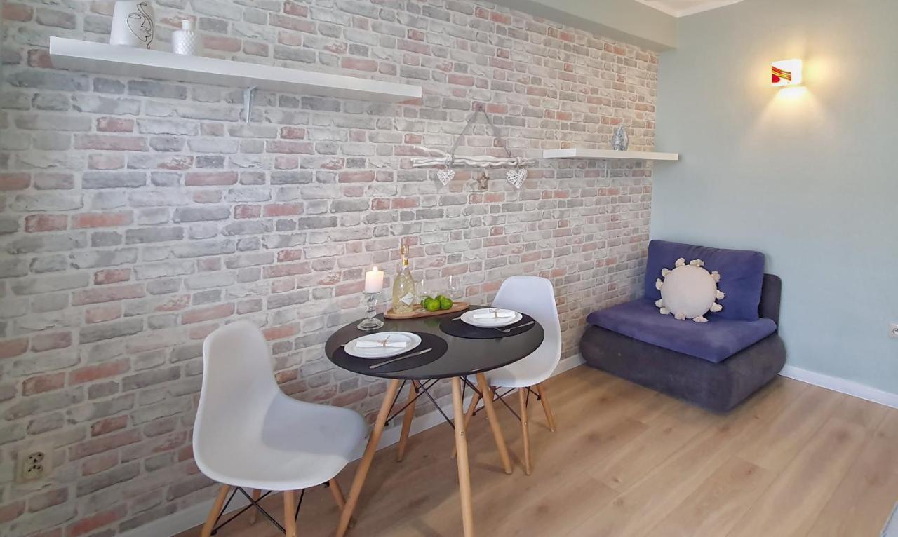 Holiday Home Slavia New 408 Z Sypialnia I Balkonem Przy Plazy Мендзиздроє Екстер'єр фото